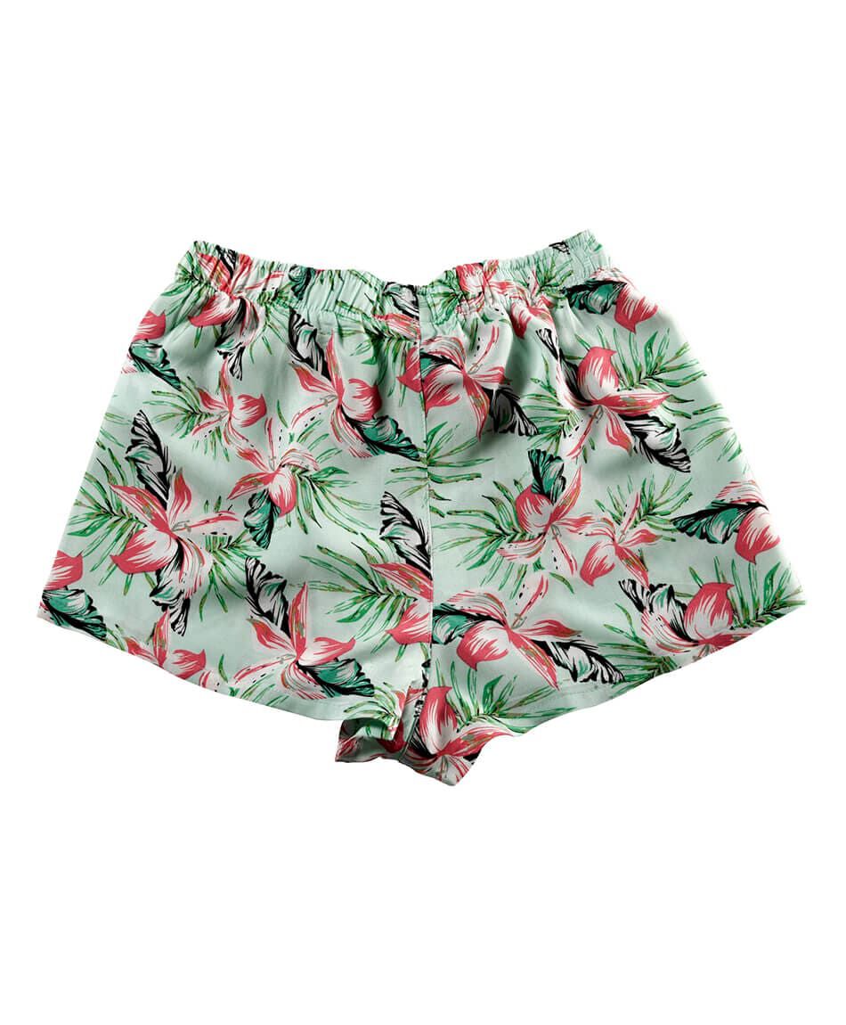 Falda short viscosa