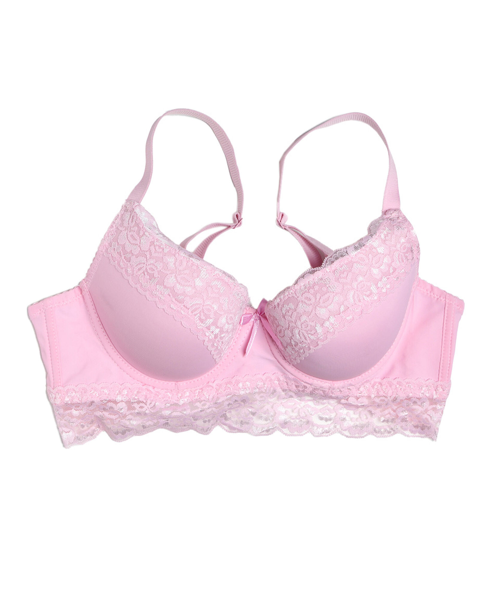 Sostén mujer encaje ancho push up Sostén mujer encaje ancho push up