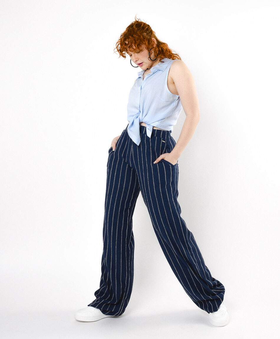 Pantalón mujer líneas