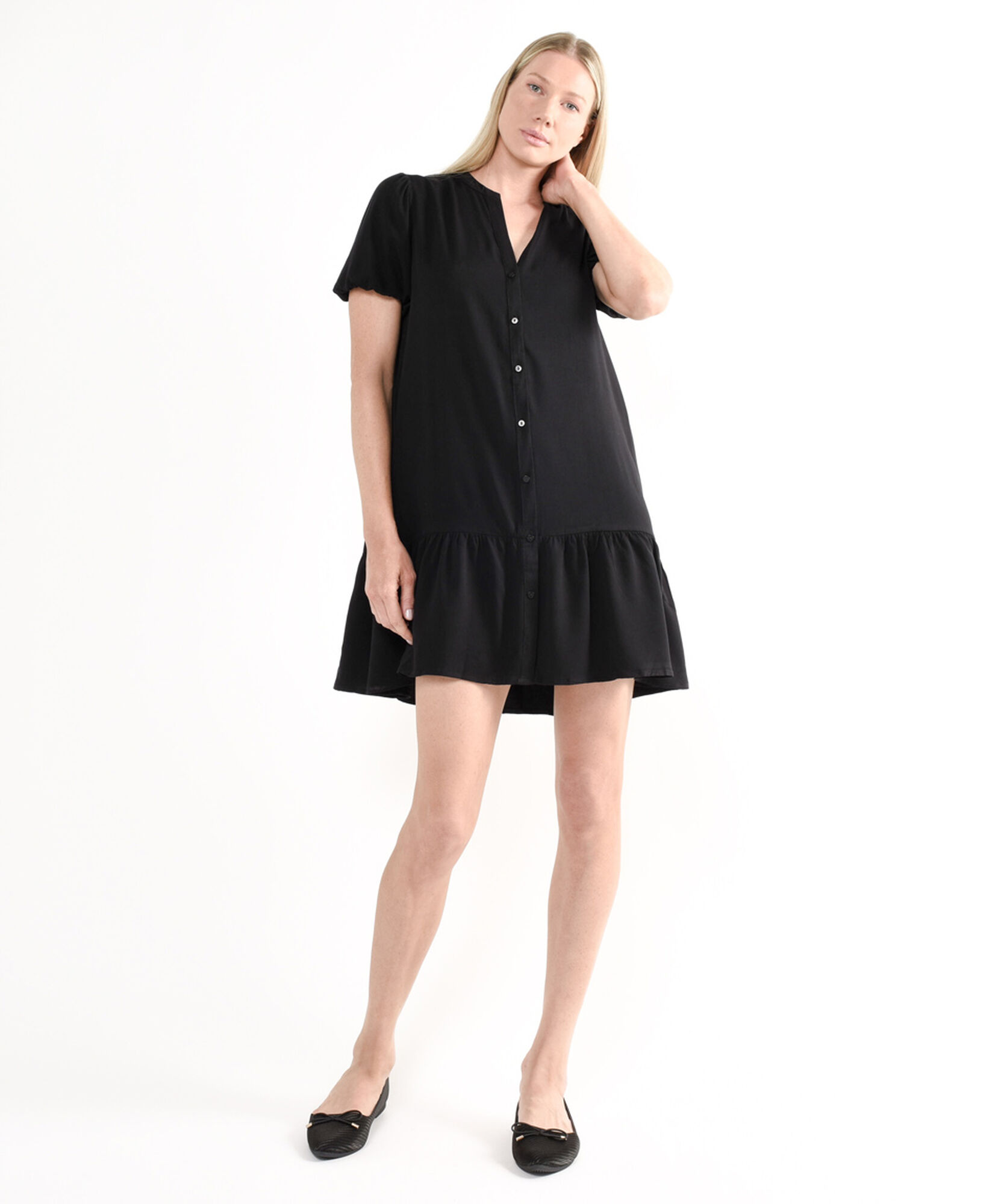 Vestido mujer diseño botones Vestido mujer diseño botones