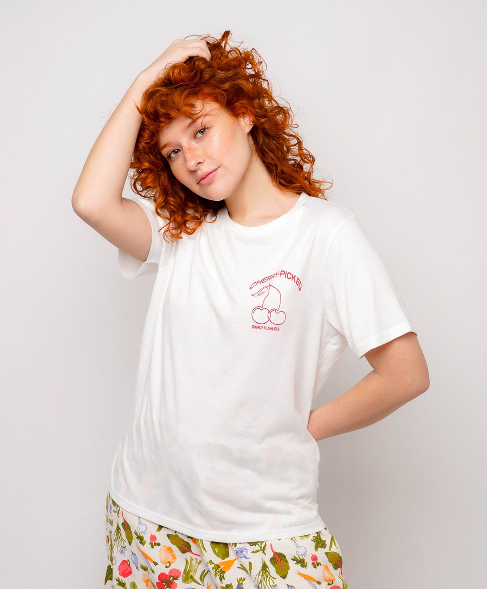 Polera mujer estampado cherry picked Polera mujer estampado cherry picked