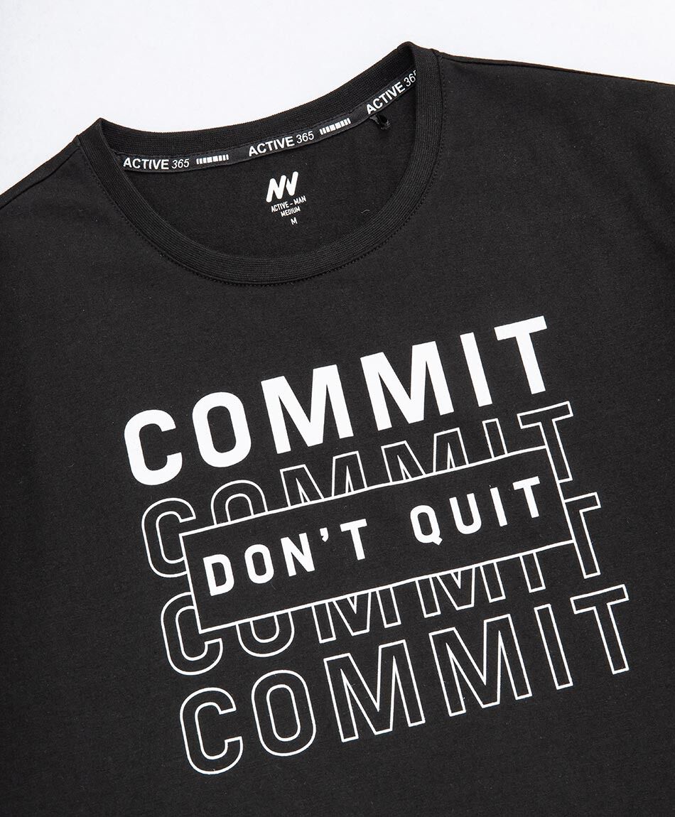 Polera deportiva hombre commit