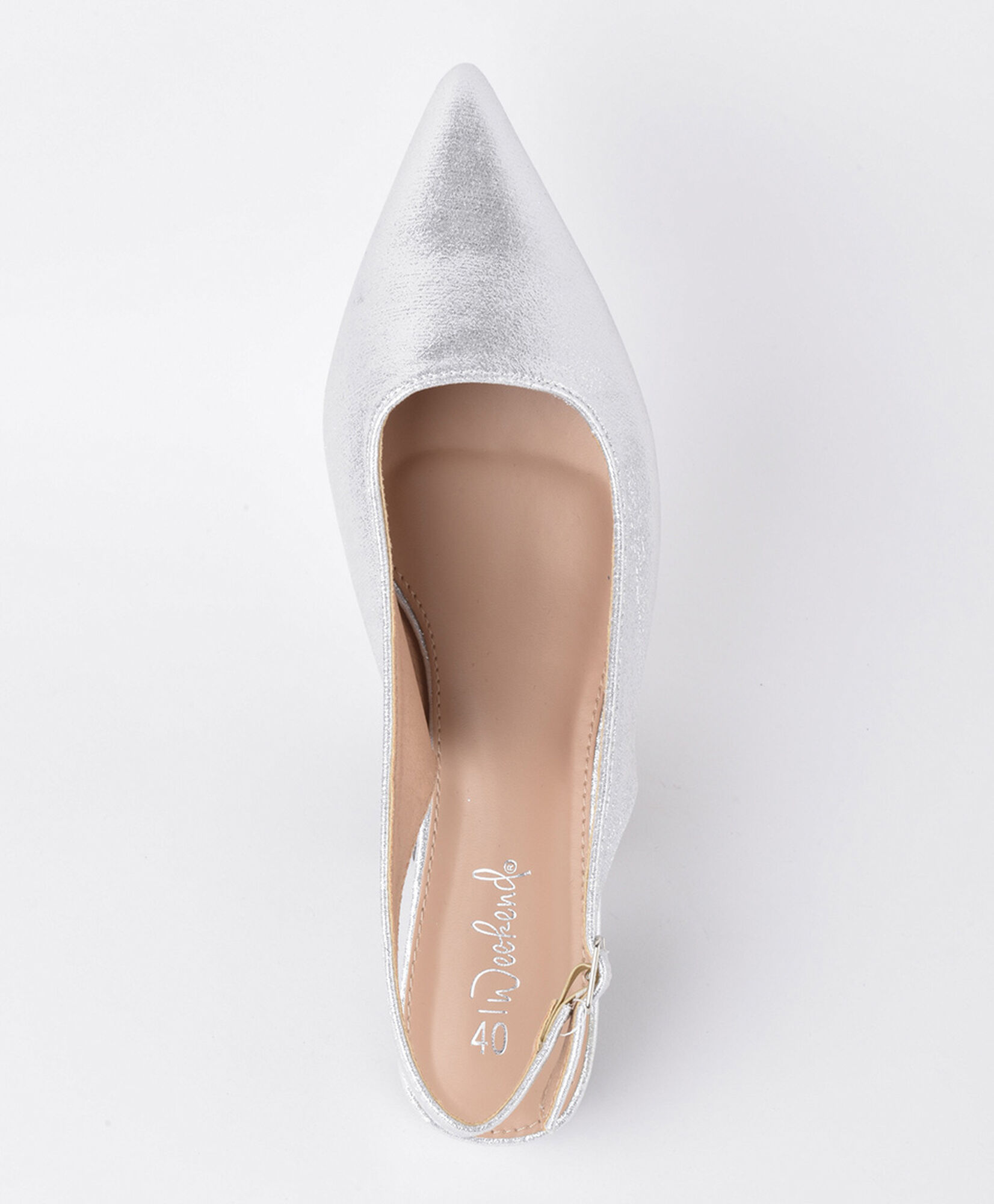 Zapato mujer plateado Zapato mujer plateado