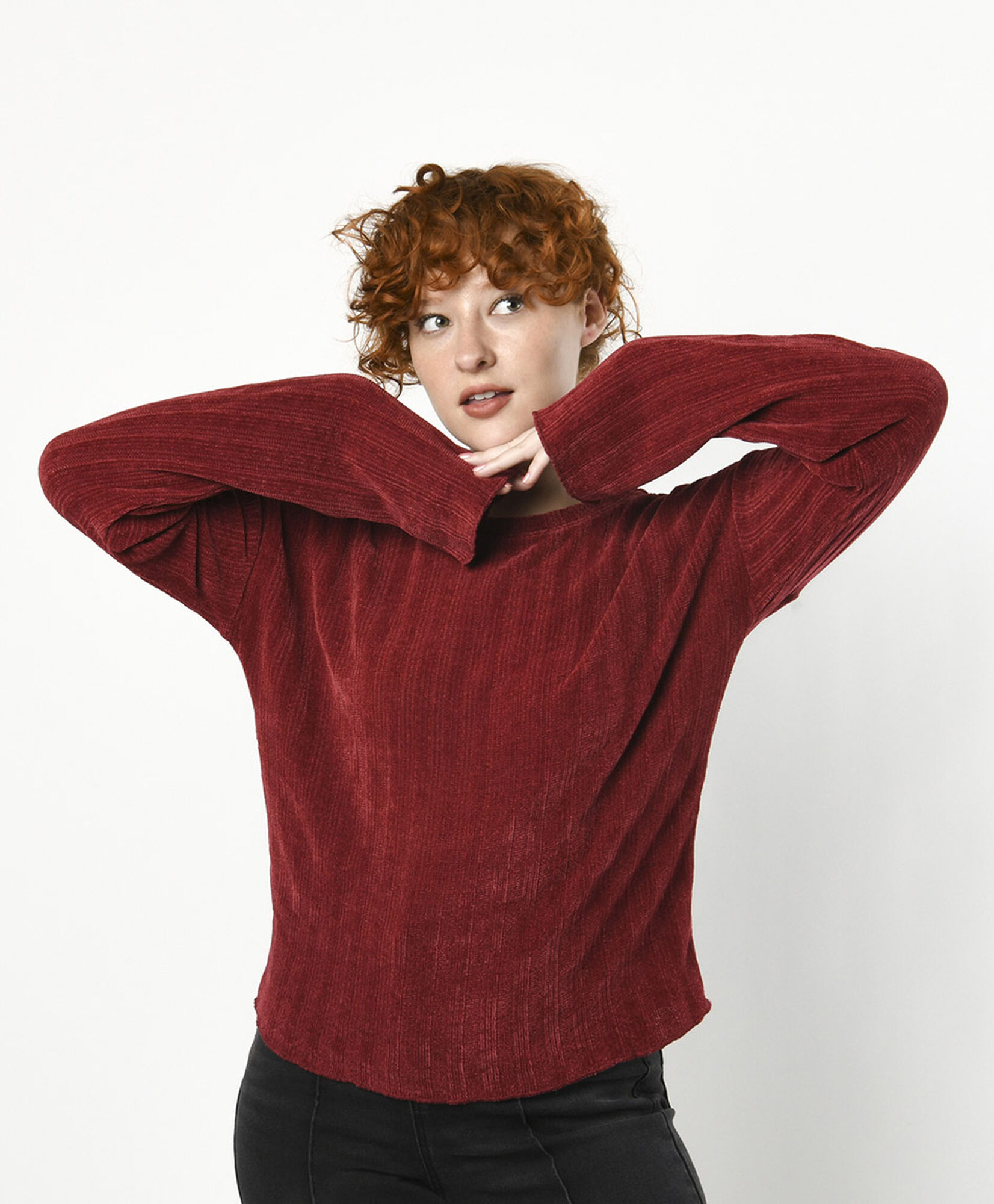 Sweater mujer textura suave Sweater mujer textura suave