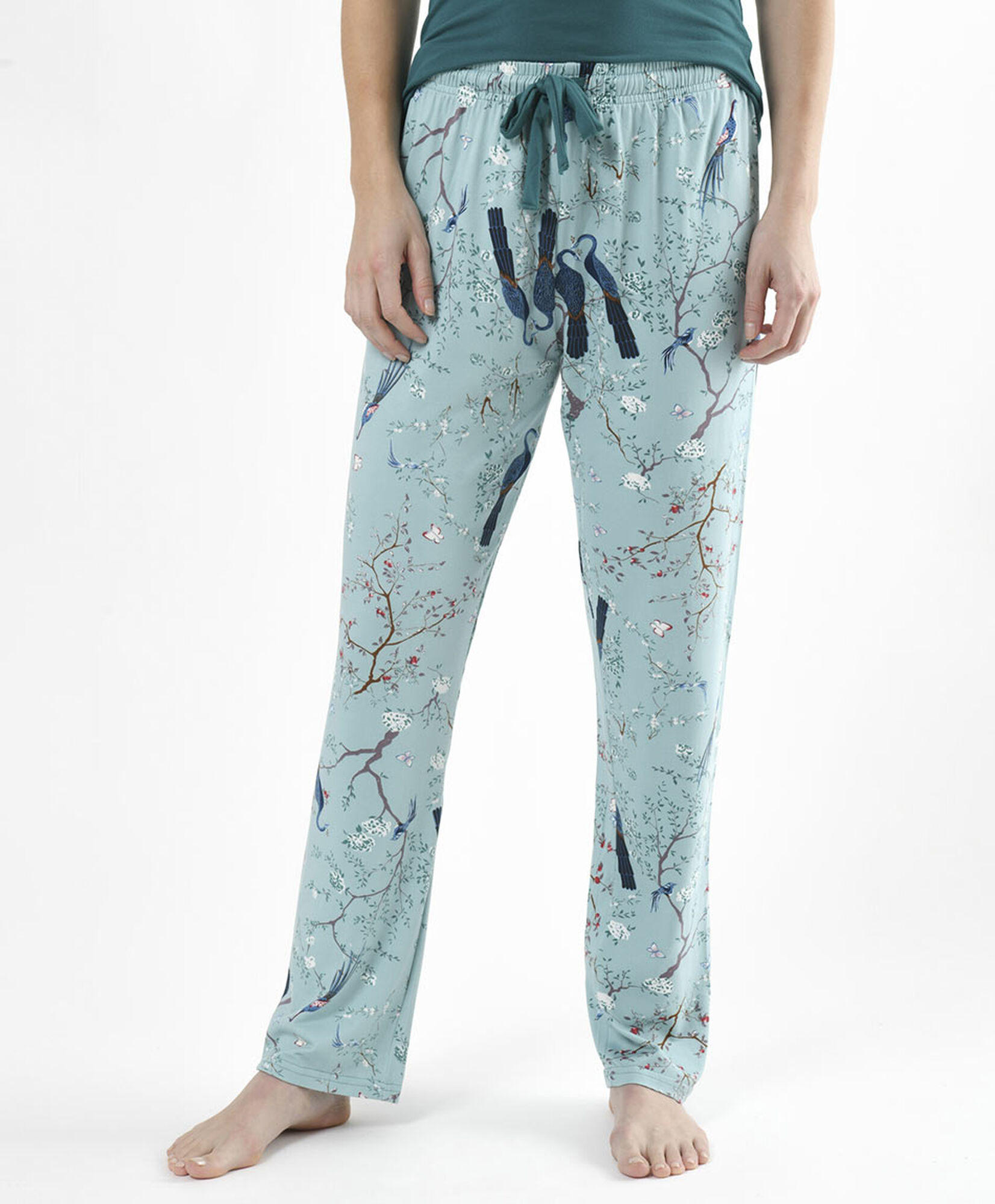Pijama mujer naturaleza encaje 2 piezas Pijama mujer naturaleza encaje 2 piezas