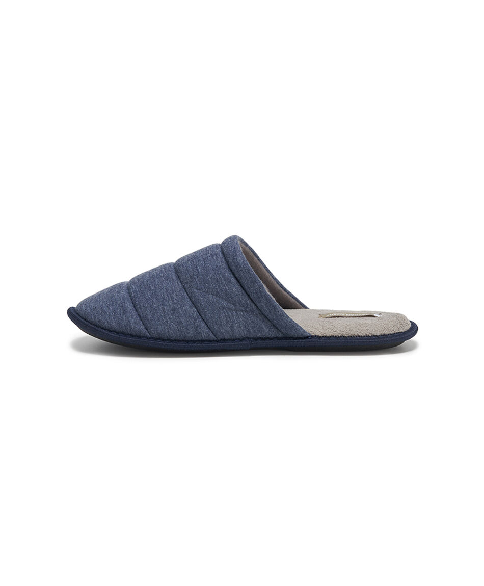 Pantufla hombre acolchada