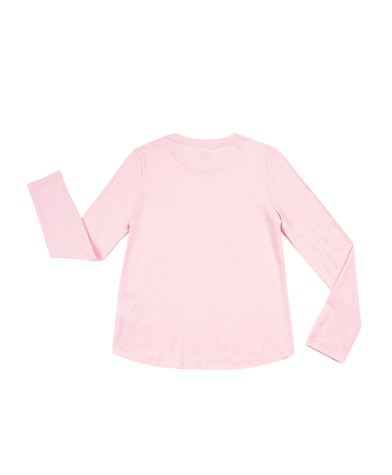 Polera niña lisa rosada Polera niña lisa rosada