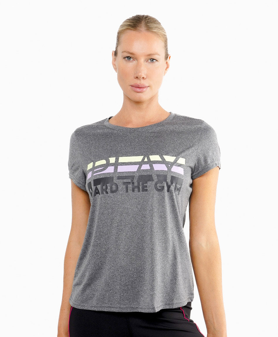 Polera deportiva mujer play hard