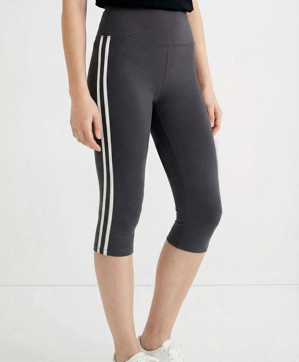 Calza deportiva mujer 3/4 negra