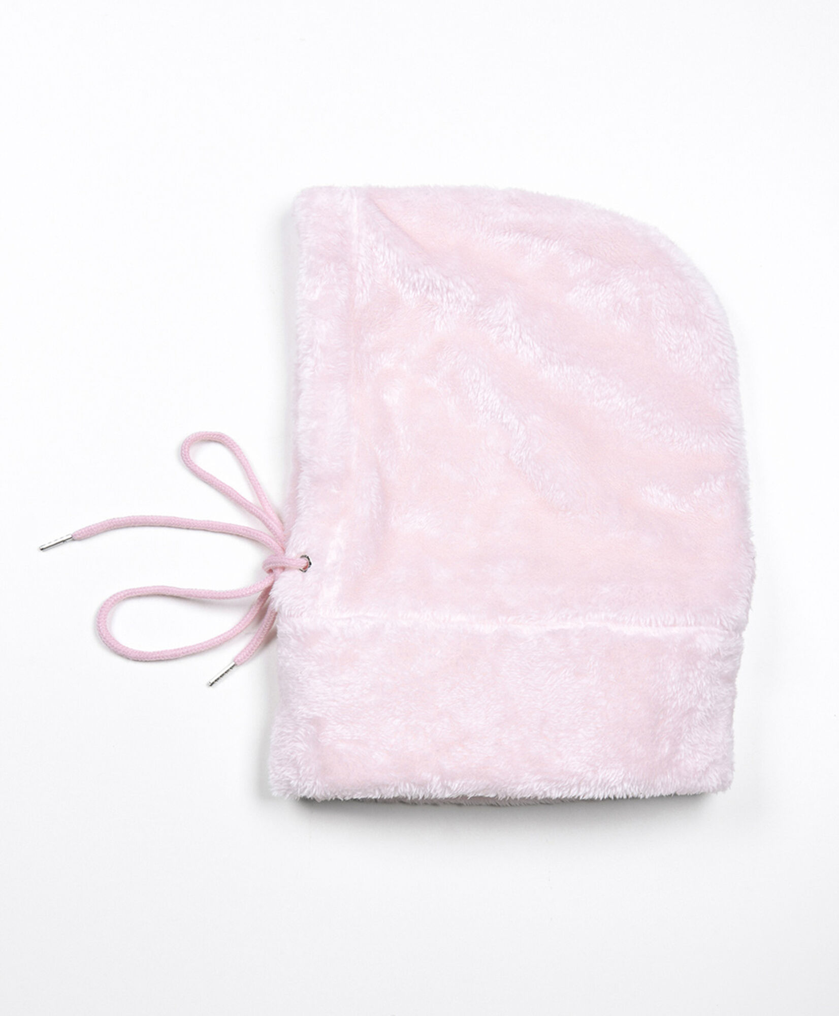 Gorro infantil cuello rosado Gorro infantil cuello rosado