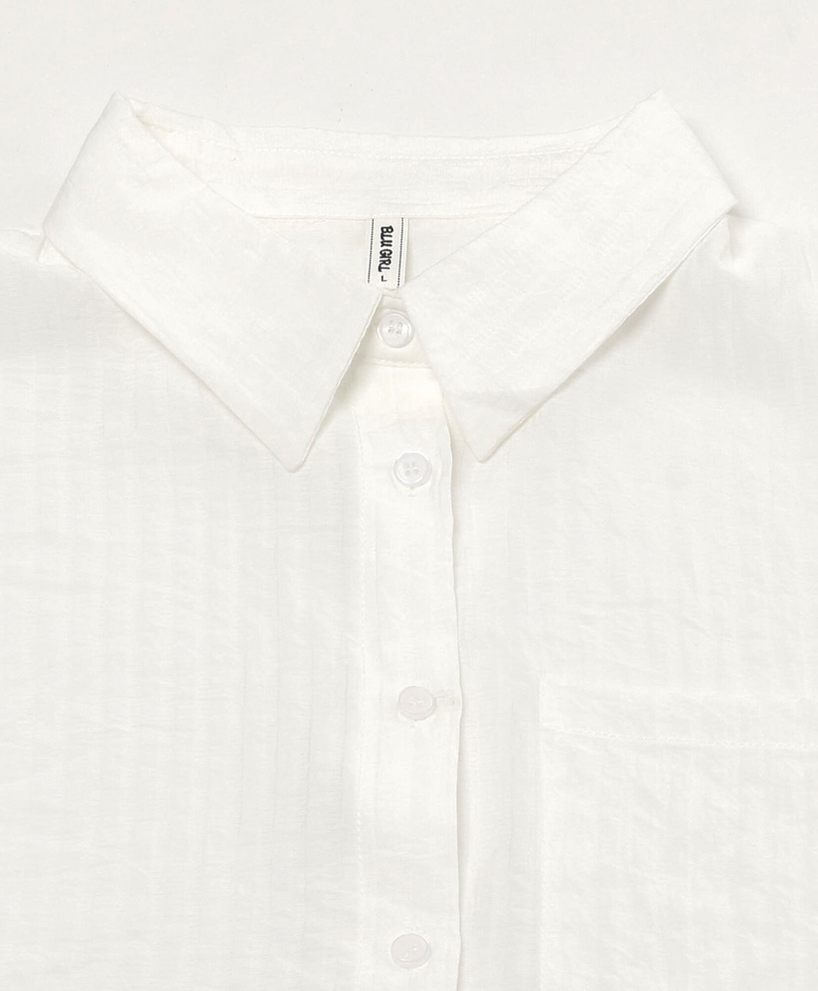 Blusa mujer textura blanca Blusa mujer textura blanca