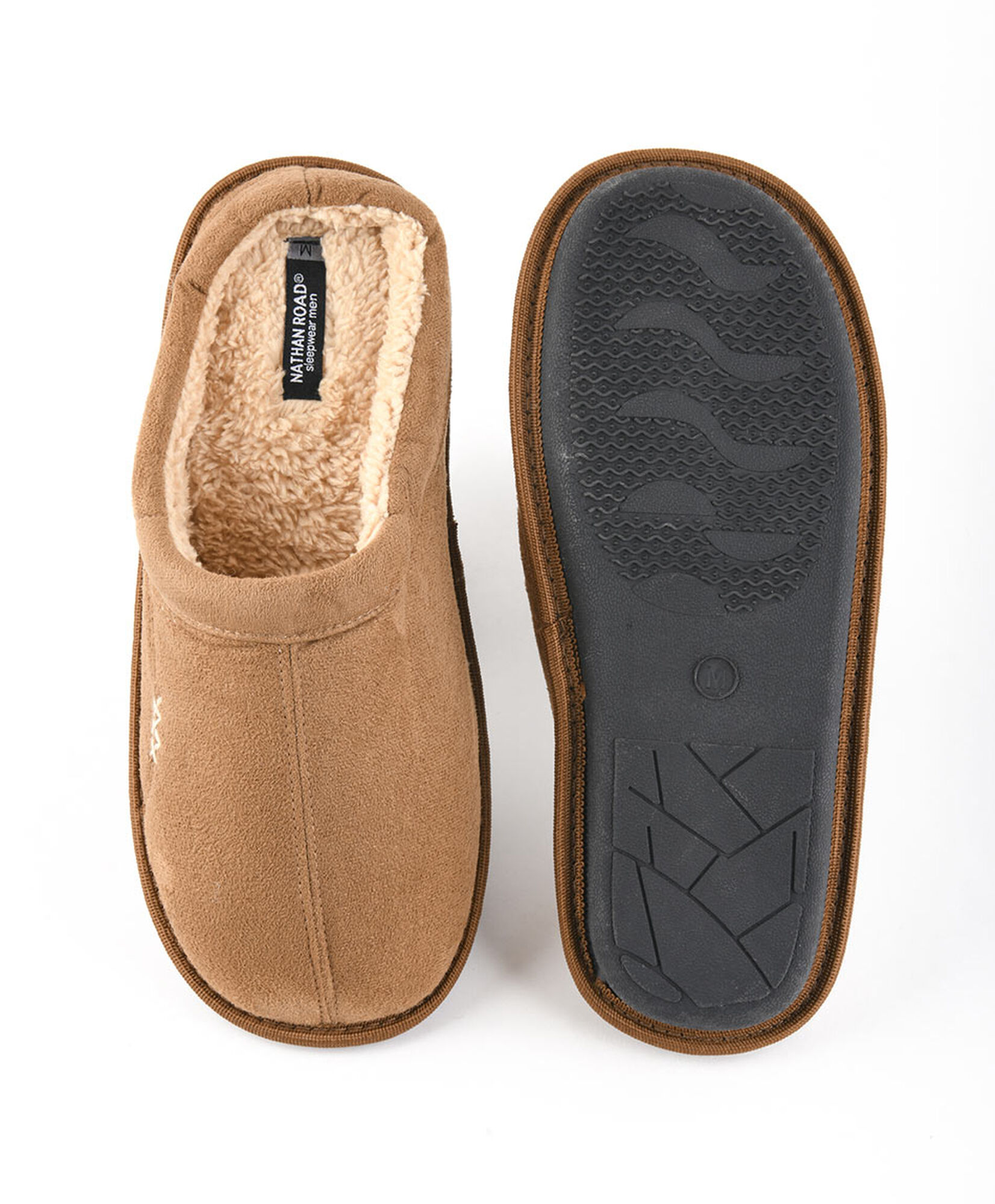 Pantufla hombre gamuza Pantufla hombre gamuza