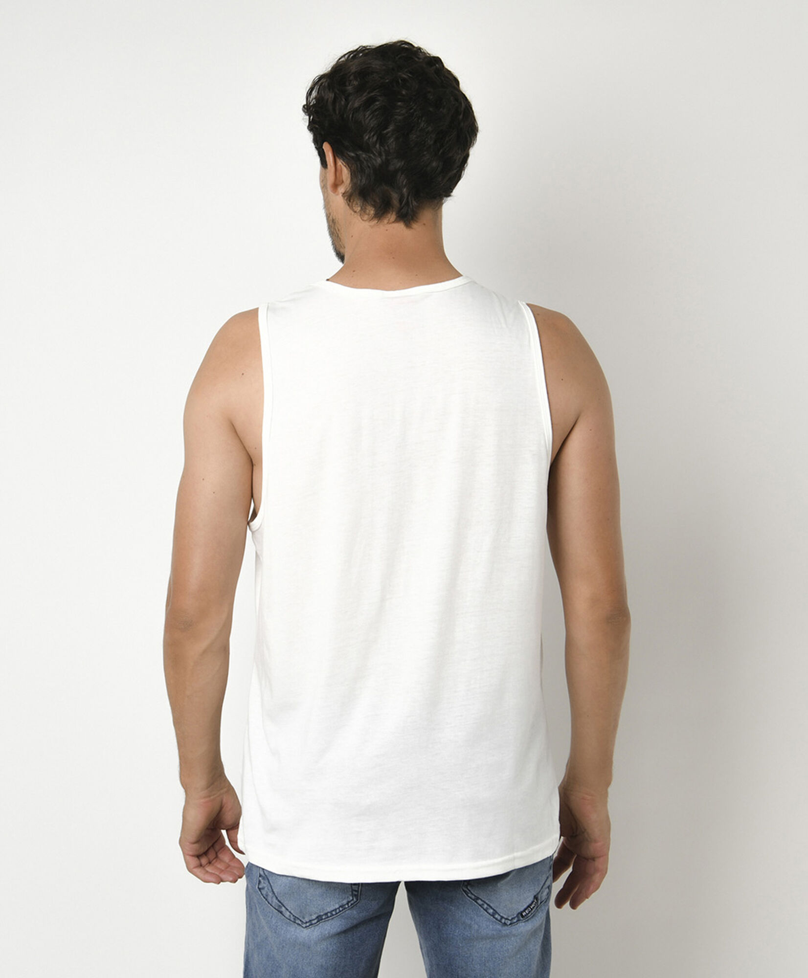 Polera hombre enjoy sin mangas Polera hombre enjoy sin mangas
