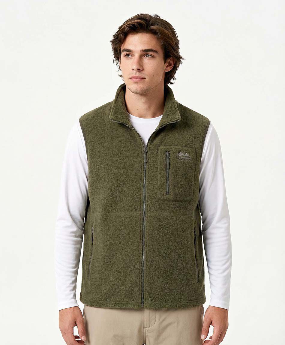 Poler&oacute;n hombre sin mangas mountain green