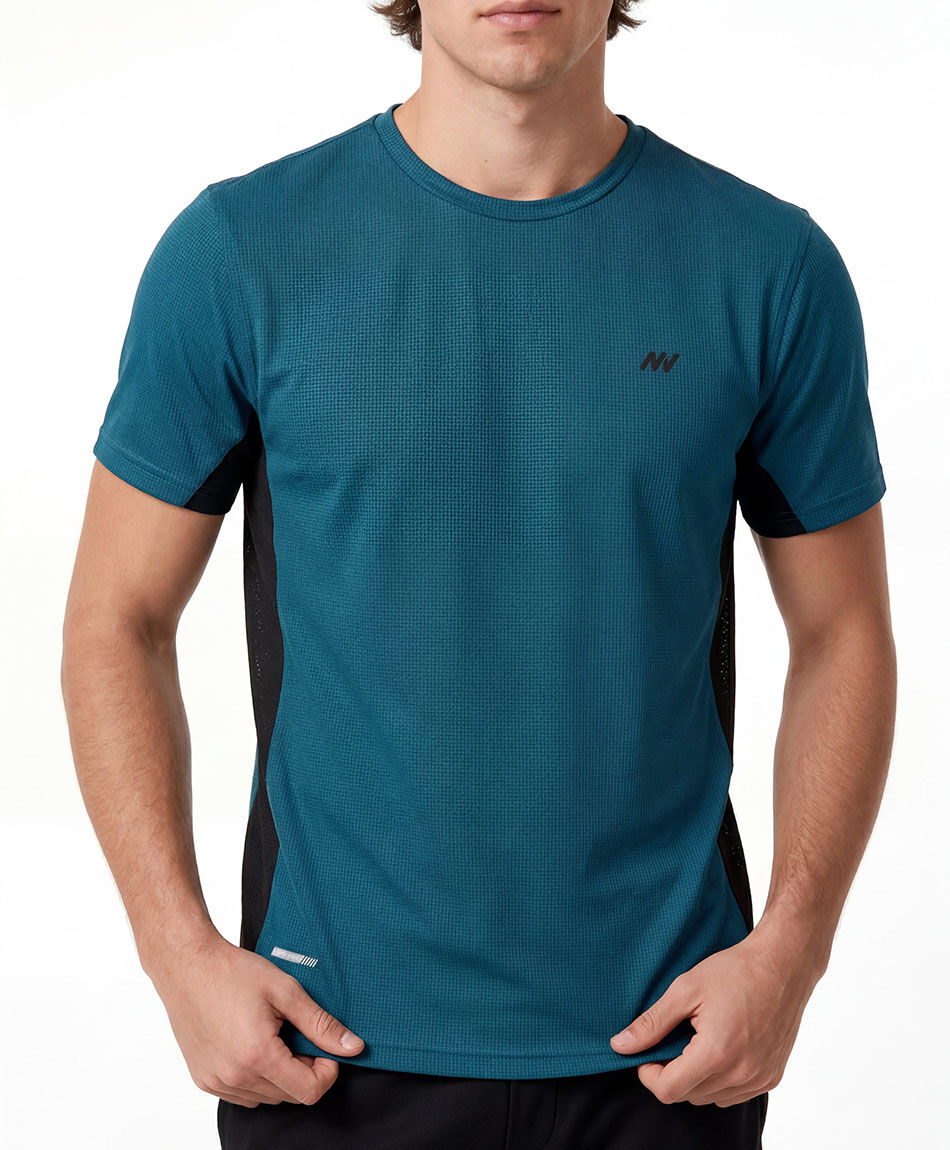 Polera deportiva hombre malla