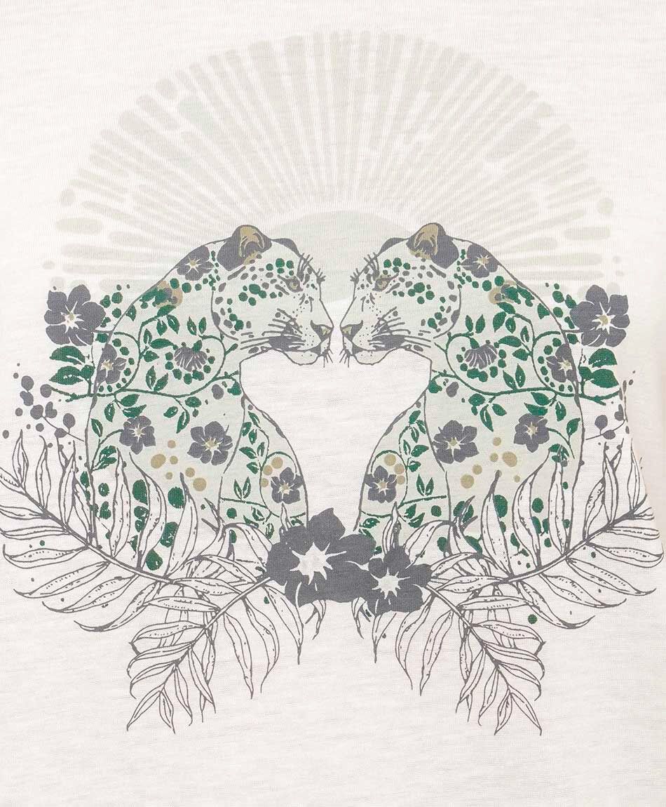 Polera mujer jaguares bot&aacute;nicos