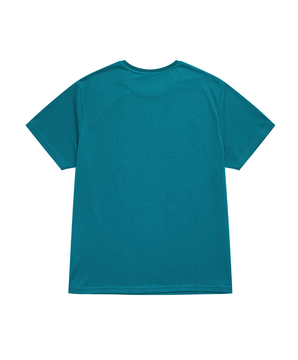 Polera deportiva hombre cuadro ondas