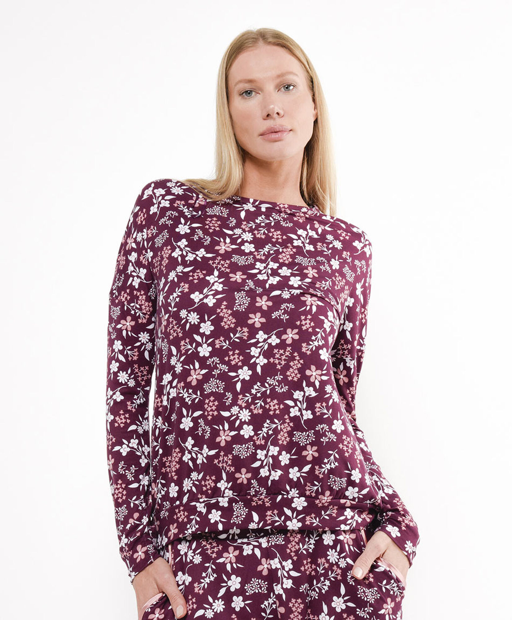 Pijama mujer mini florcitas floreado Pijama mujer mini florcitas floreado