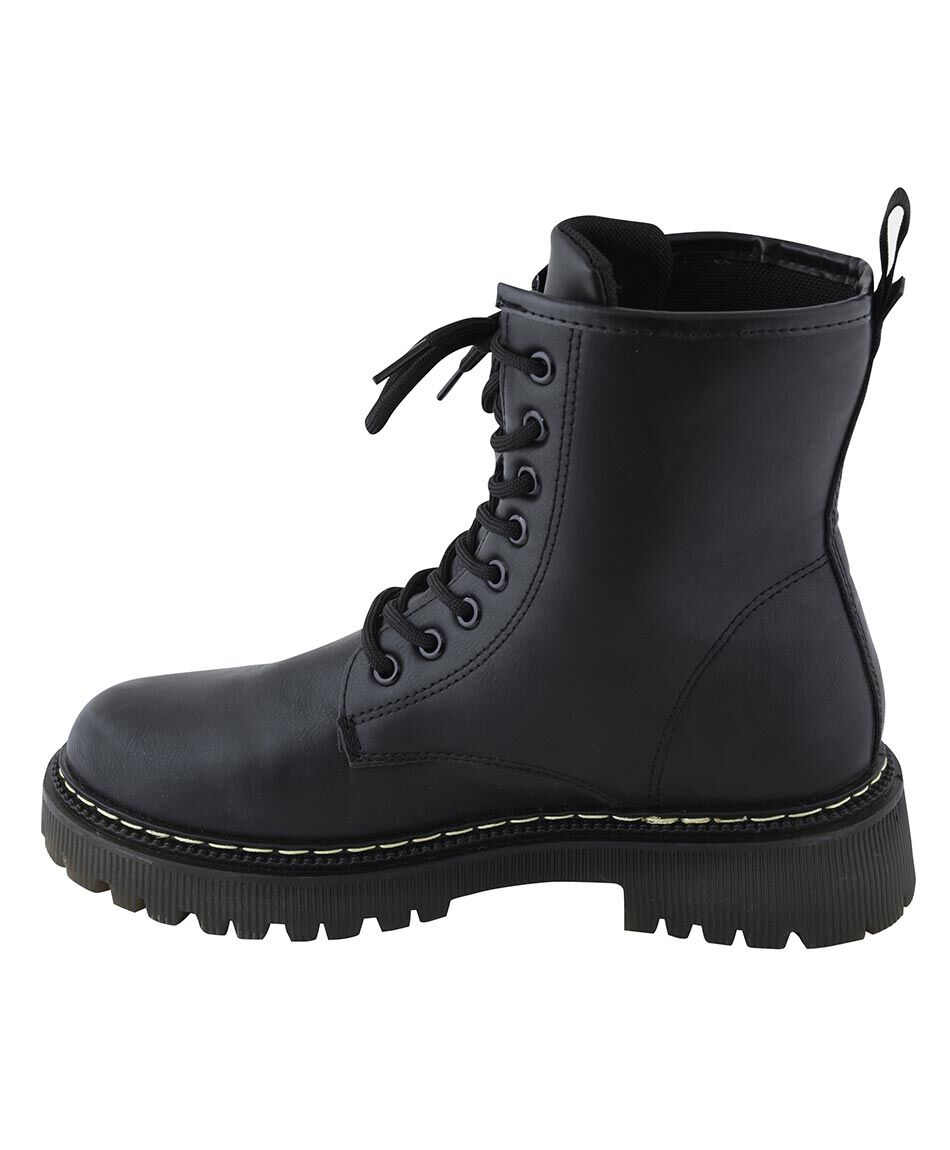 Bototo con cordones taco cuadrado