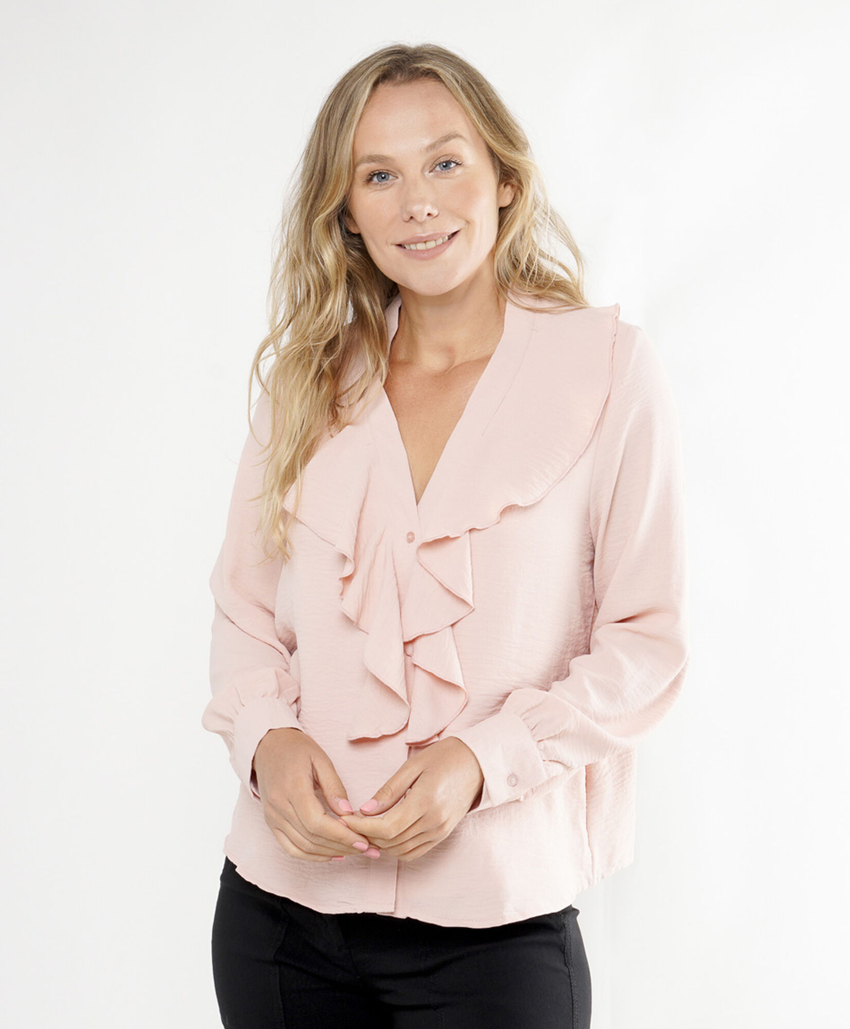 Blusa mujer vuelo frontal Blusa mujer vuelo frontal