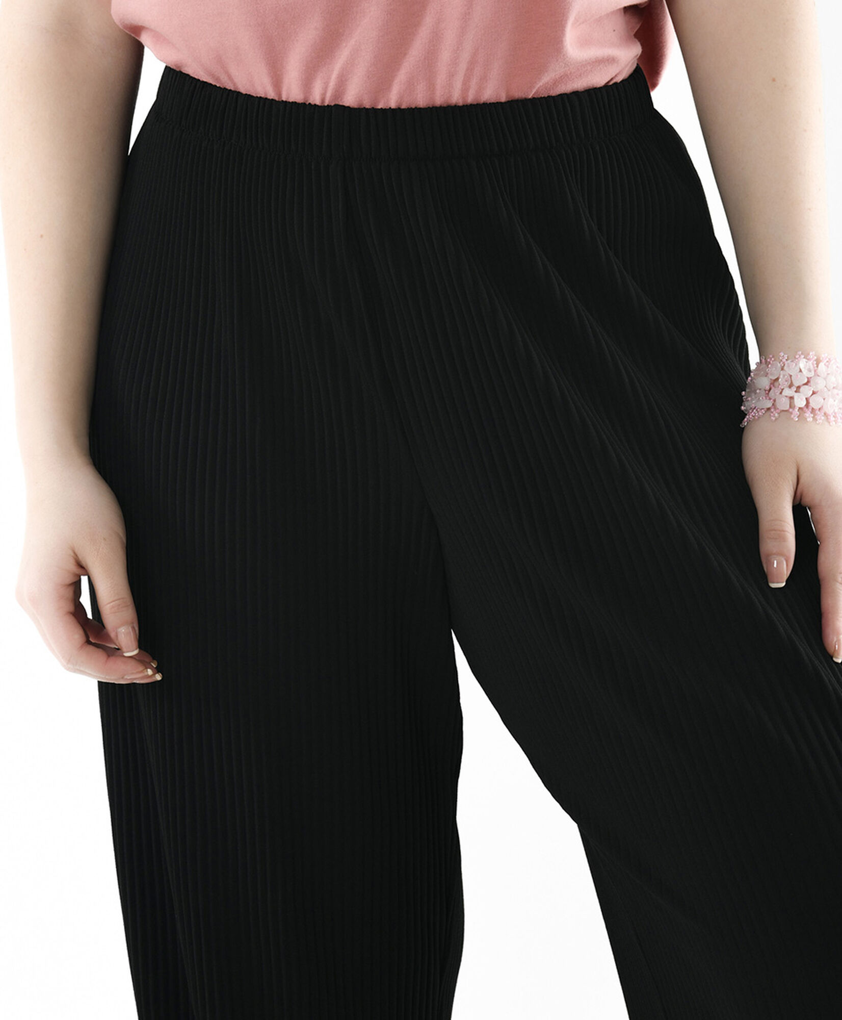 Pantalón mujer plisado wide Pantalón mujer plisado wide