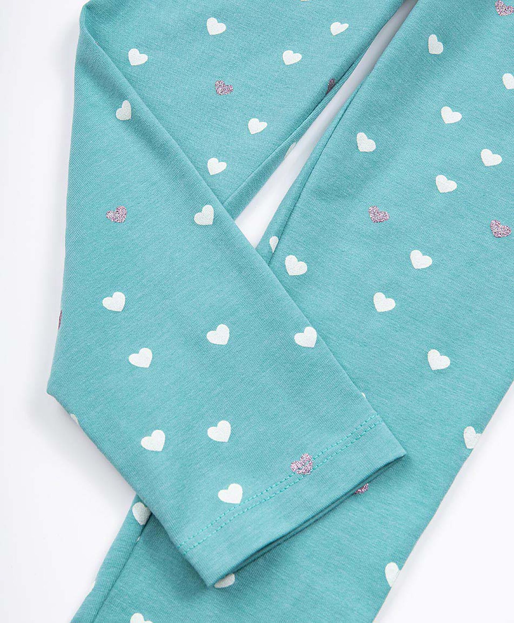 Pack 2 leggins bebé corazones Pack 2 leggins bebé corazones