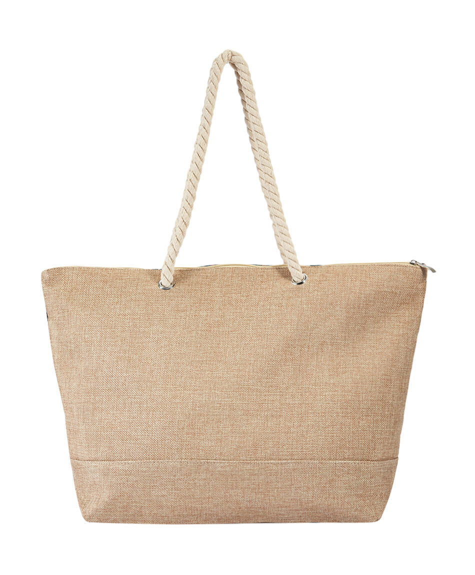 Bolso playa mujer floreado