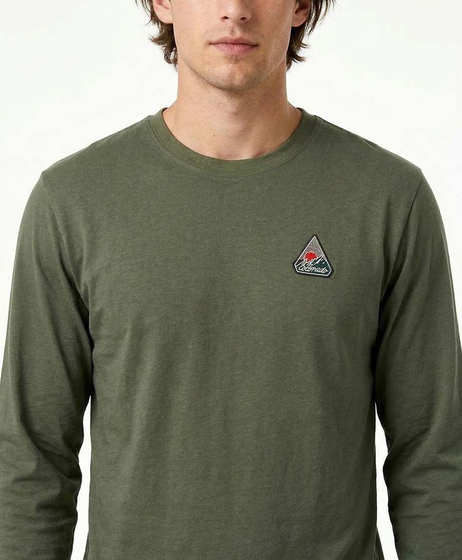 Polera hombre mini parche