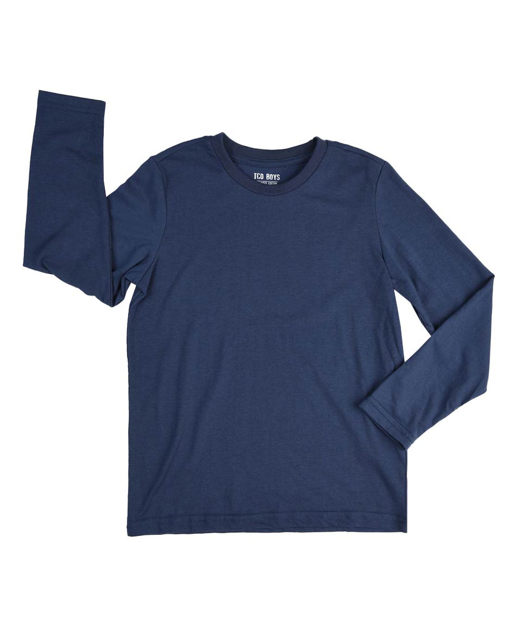 Polera niño básica manga larga Polera niño básica manga larga