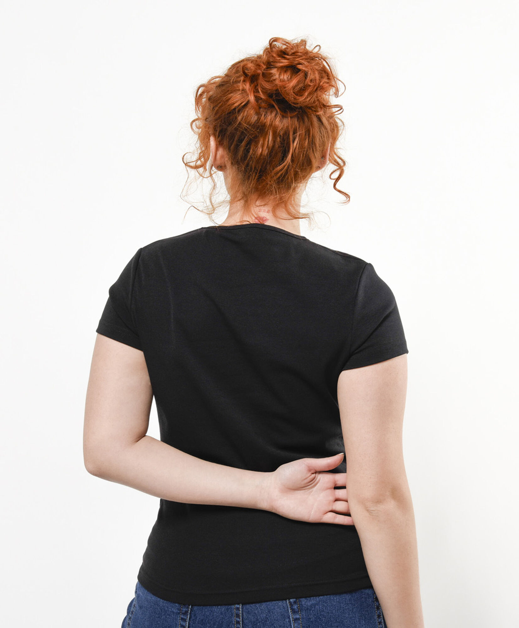 Polera mujer estrella metálica Polera mujer estrella metálica