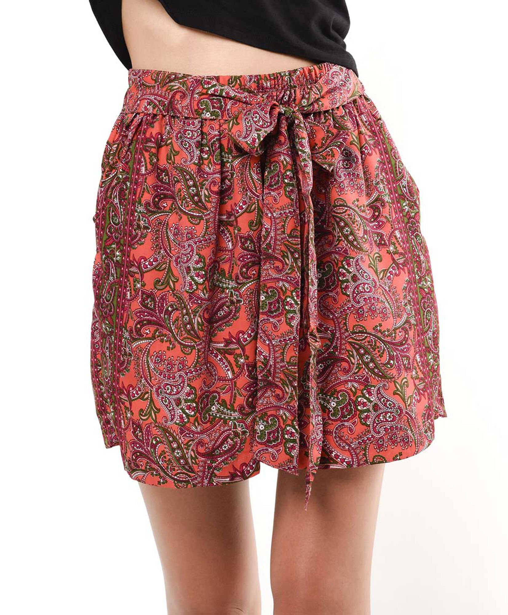 Short mujer estampado bolsillo Short mujer estampado bolsillo