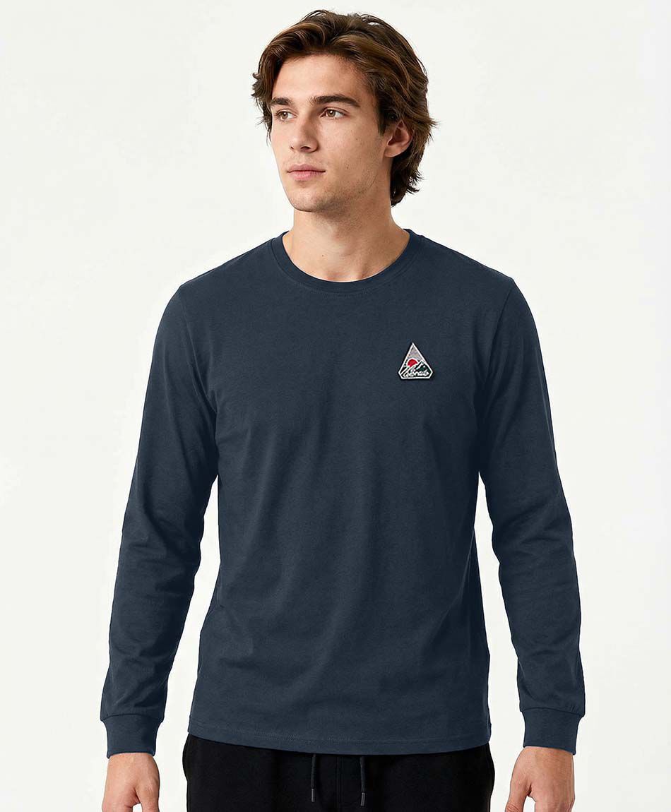 Polera hombre mini parche