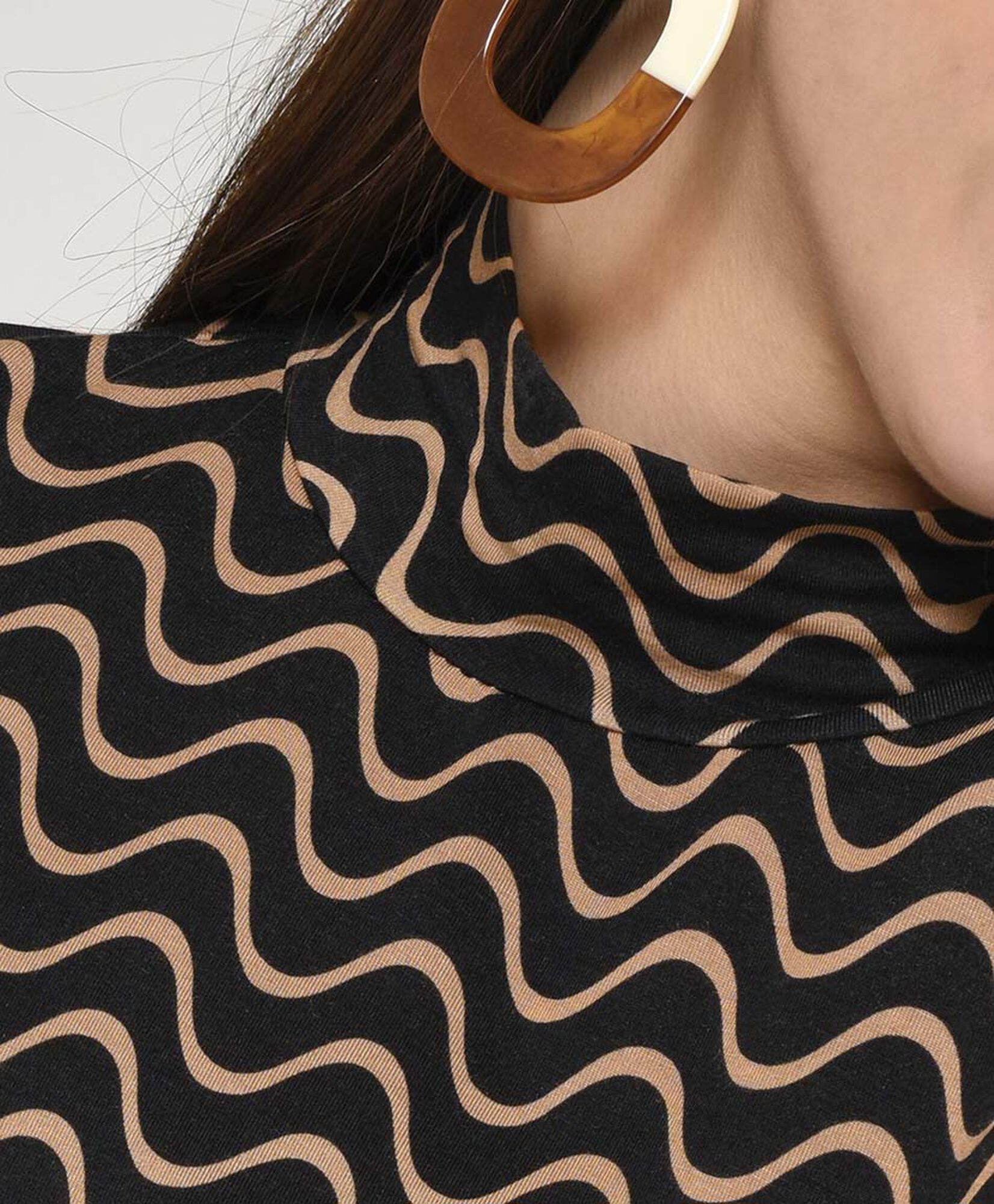 Polera mujer ondas Polera mujer ondas