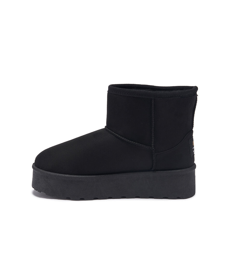 Bota mujer comfy corta black