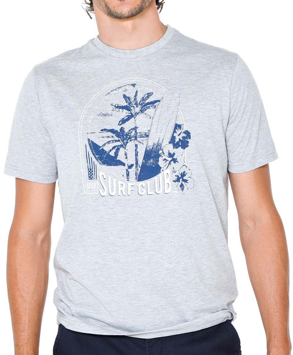 Polera hombre estampada