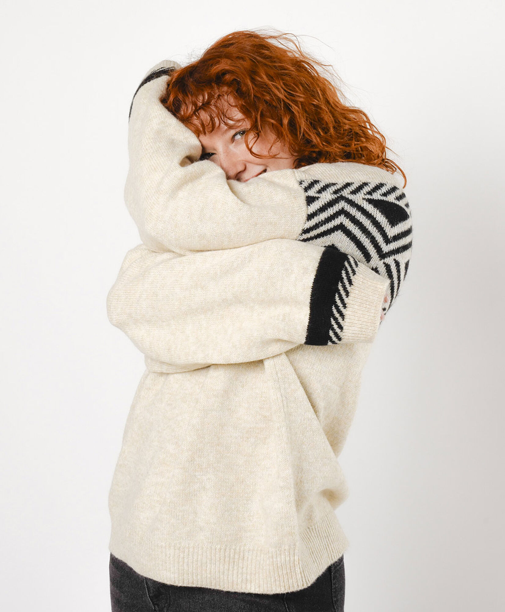 Sweater mujer nordic cuello alto Sweater mujer nordic cuello alto