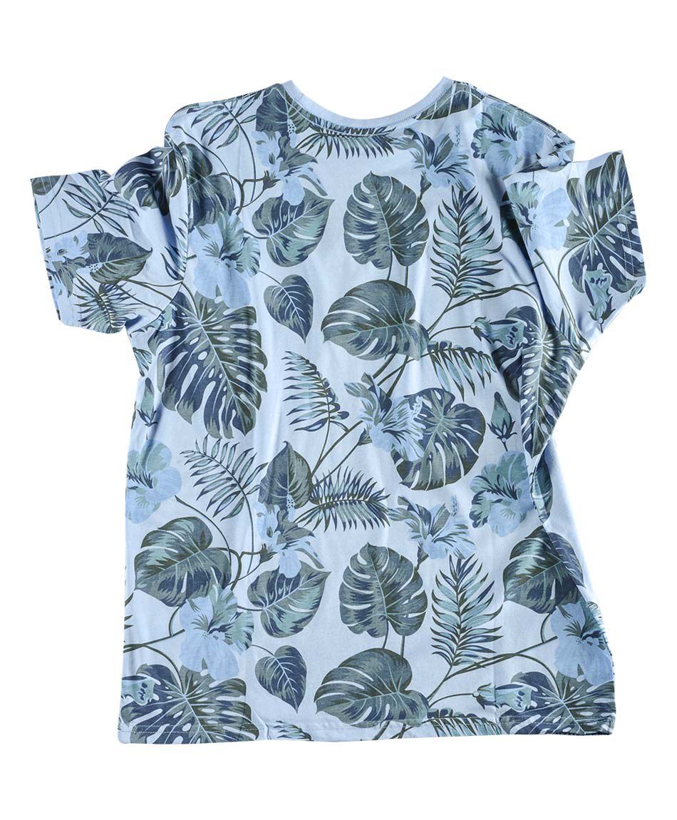 Polera floreada