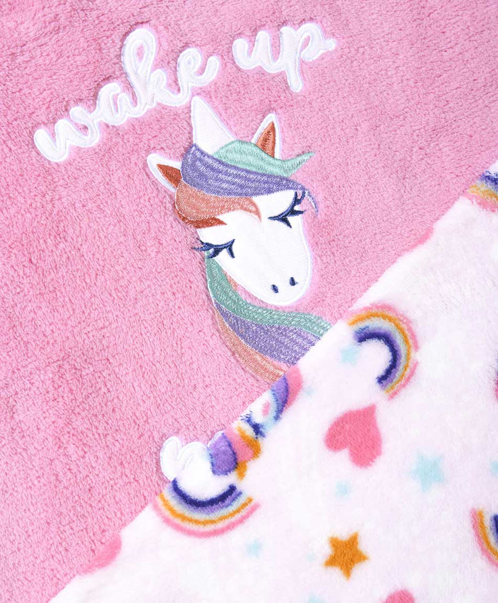 Pijama niña coral unicornio Pijama niña coral unicornio