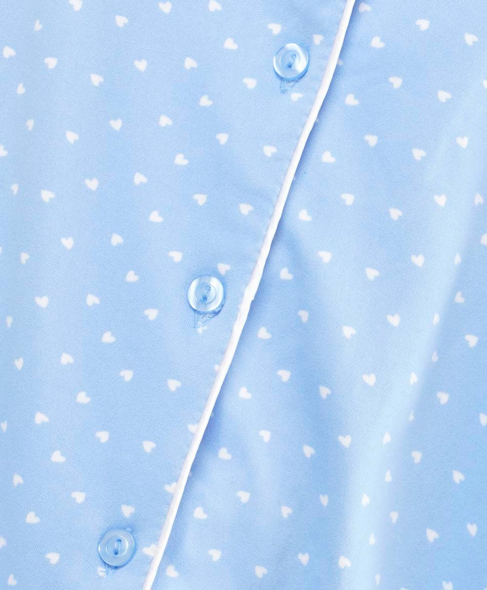 Pijama mujer camisero corazones Pijama mujer camisero corazones