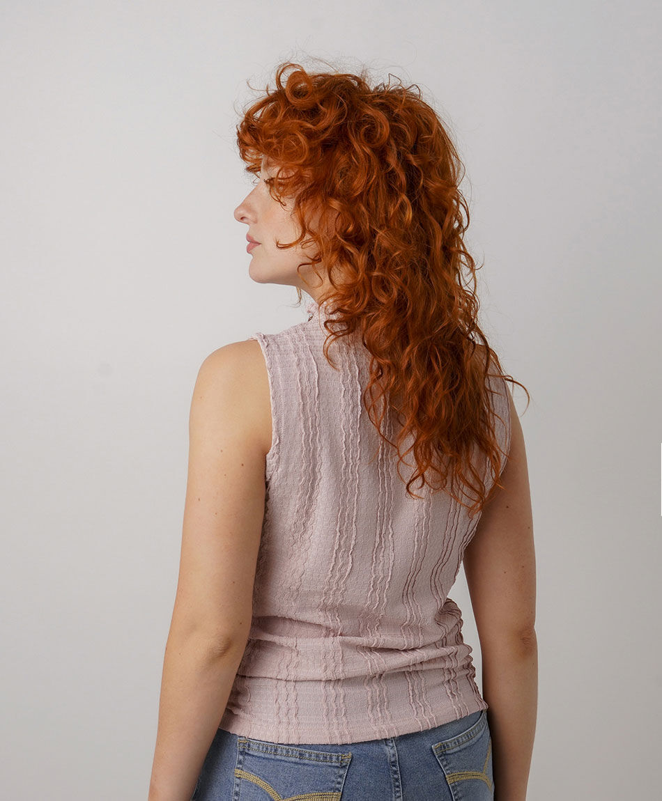 Polera mujer textura