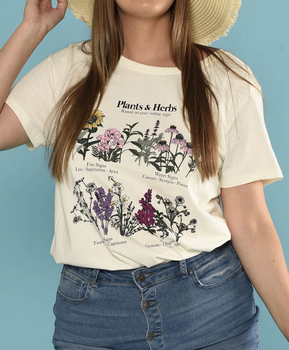 Polera floral