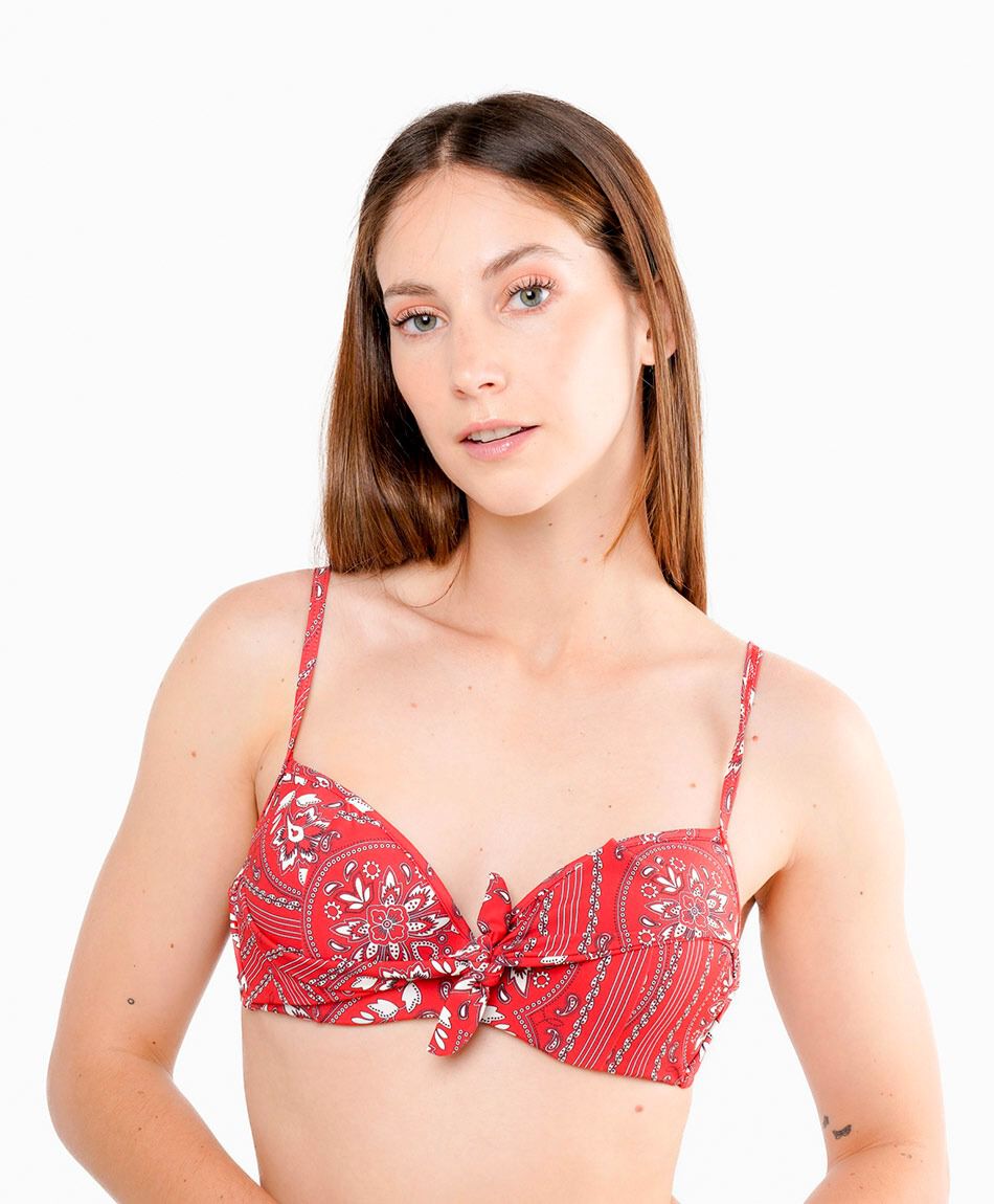Bikini mujer print lazos