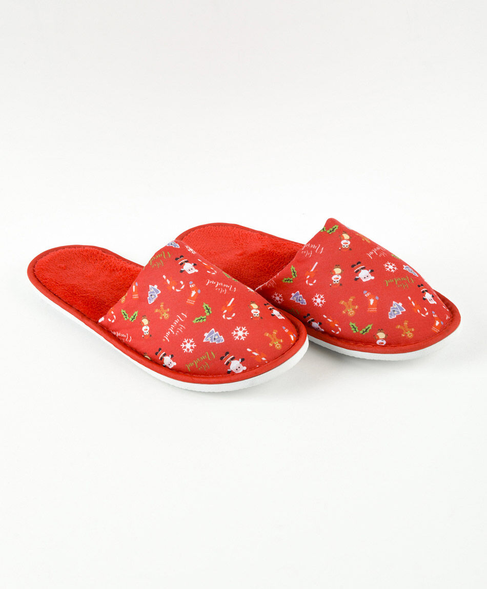 Pantufla navidad hombre