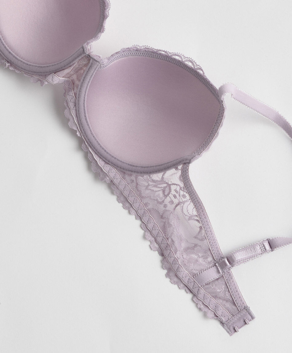 Sost&eacute;n mujer liso encajes