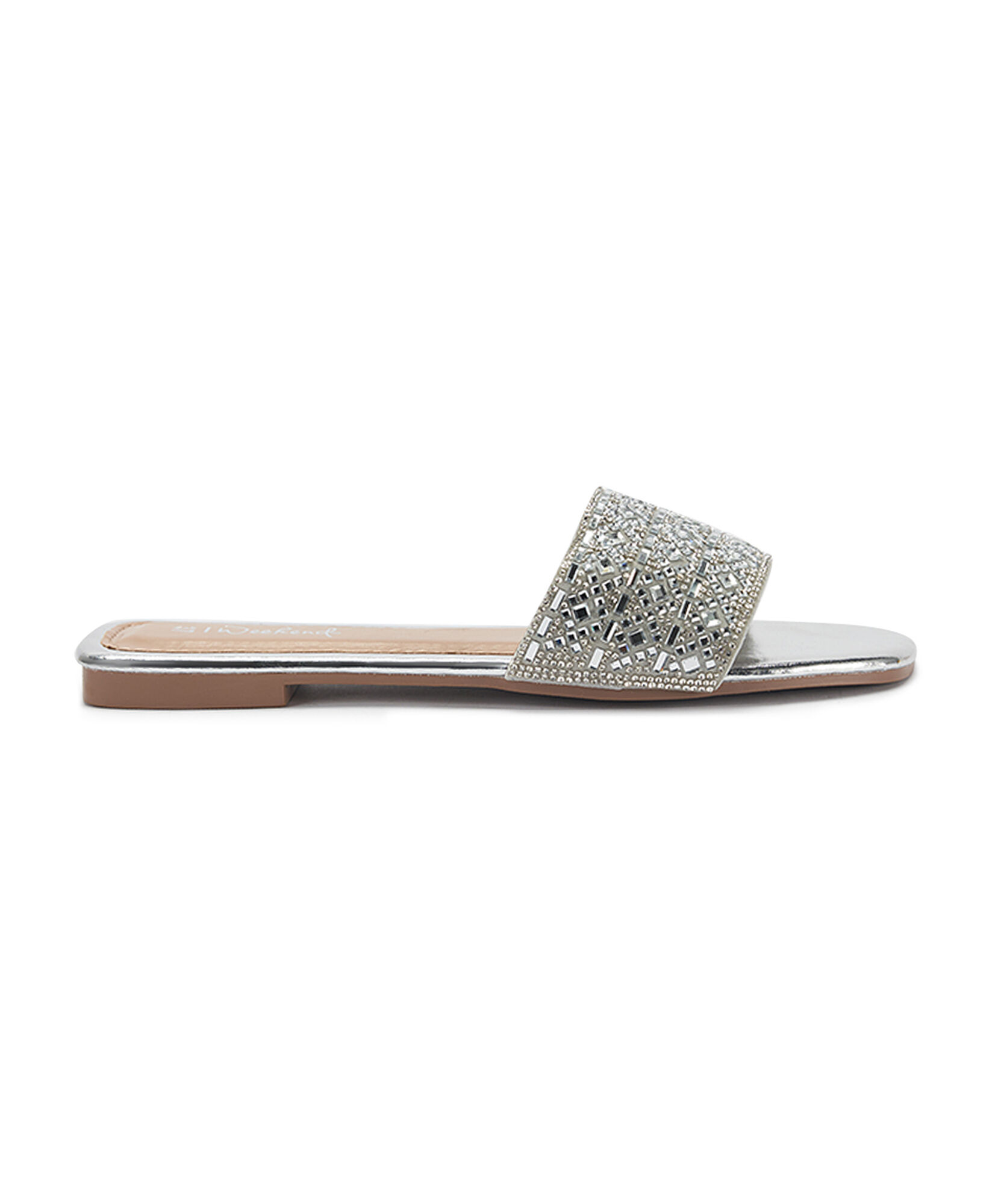 Sandalia mujer tejida silver Sandalia mujer tejida silver