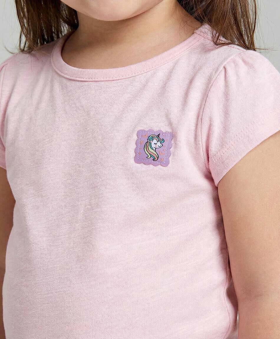 Polera beb&eacute; b&aacute;sica rosa