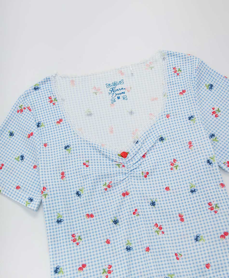 Pijama mujer cerezas