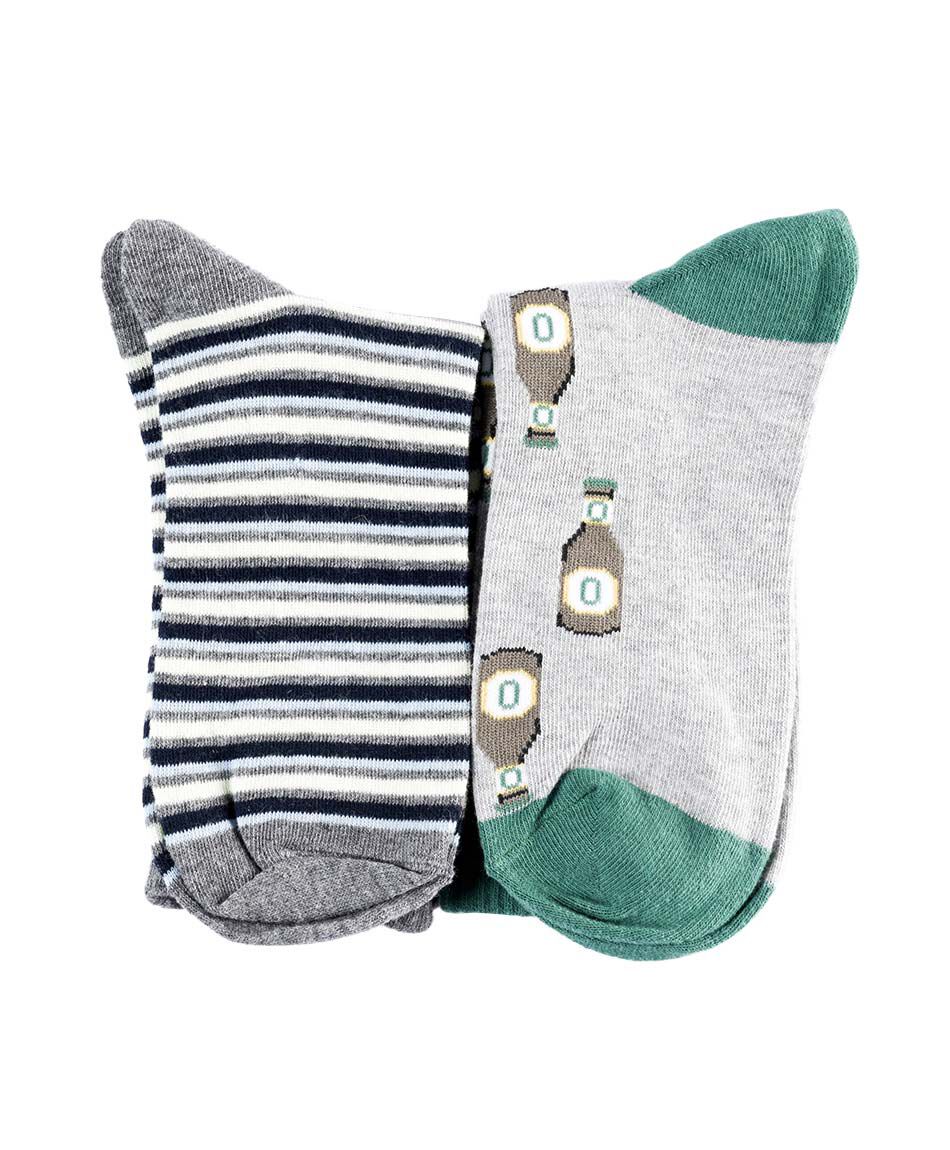 Pack calcetines dise&ntilde;o x 2 pares