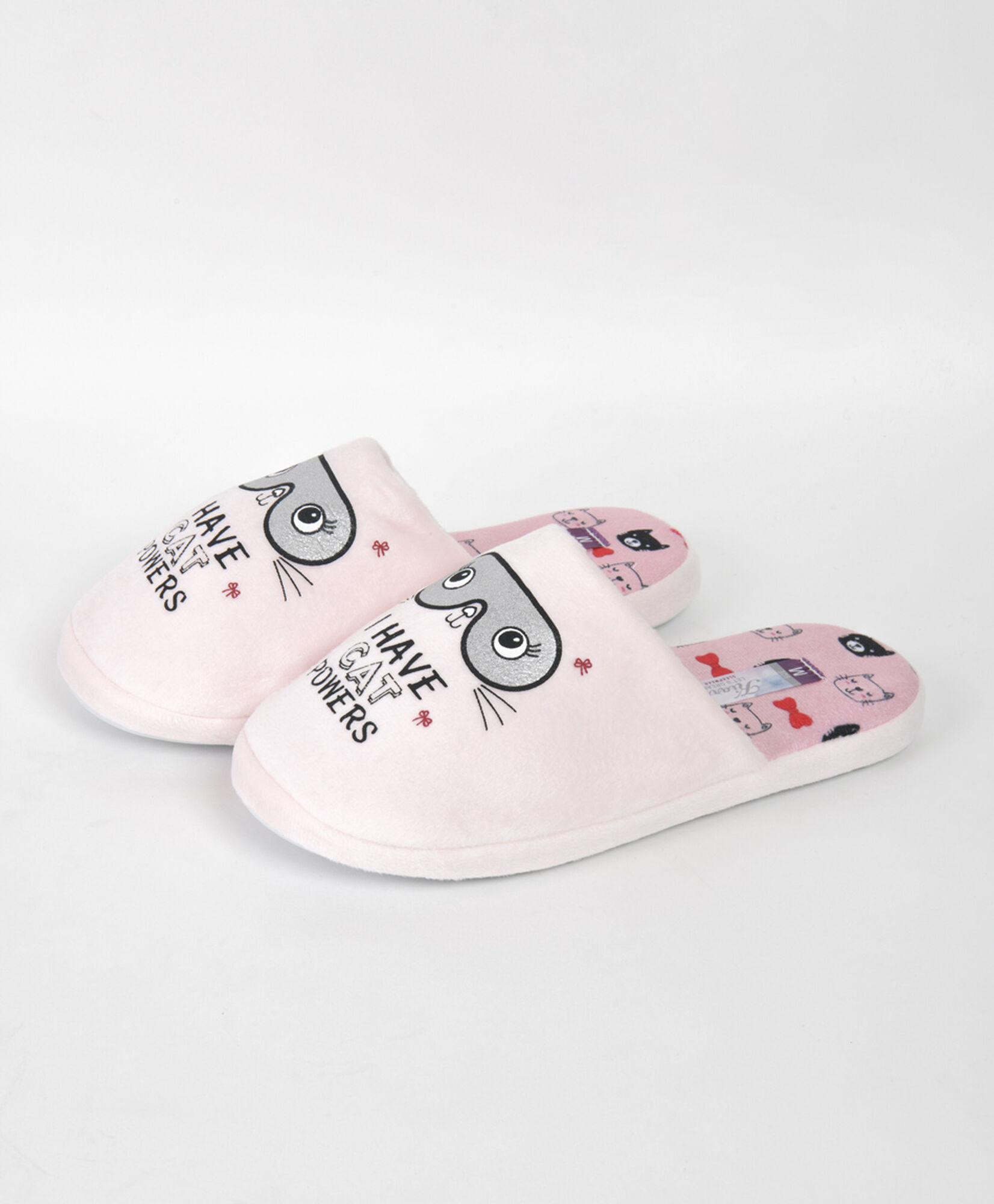 Pantufla mujer gato antifaz Pantufla mujer gato antifaz