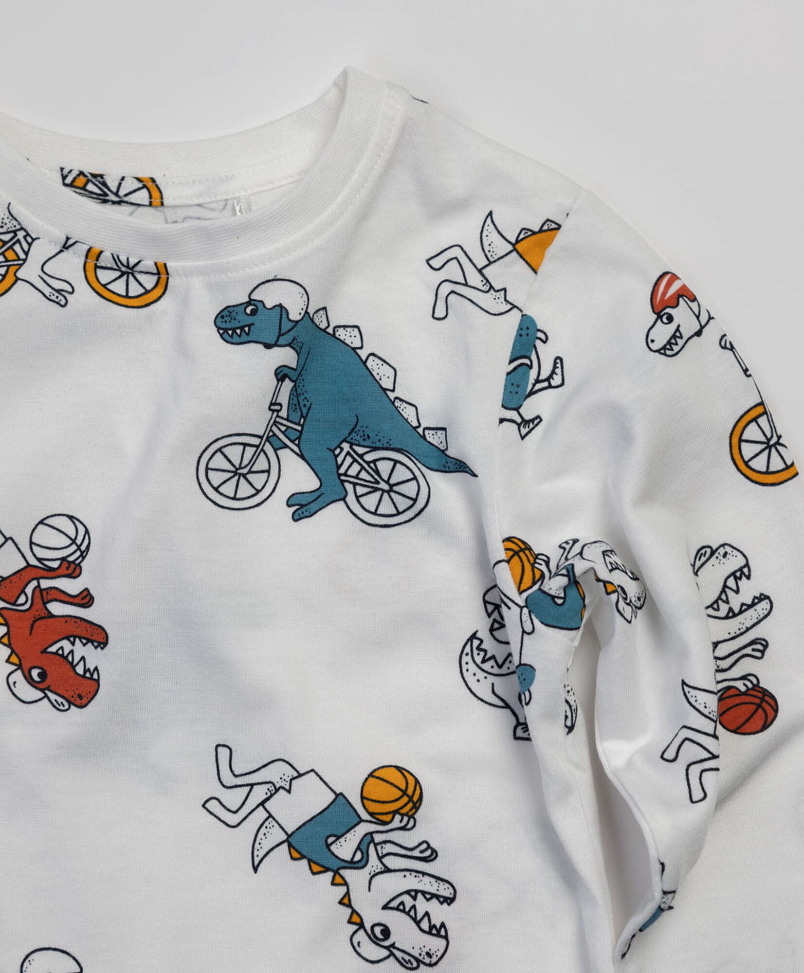 Polera bebé dinosaurio deportes Polera bebé dinosaurio deportes